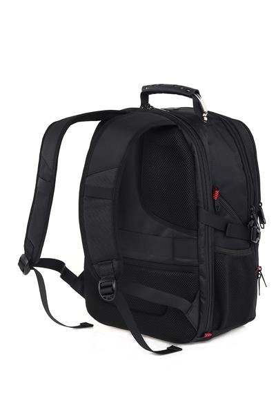 KINGSLONG 15.6" Business Backpack with Laptop Compartment, Black