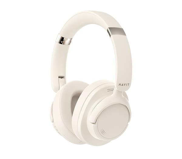 Havit H652BT ANC Wireless Headphone, Beige