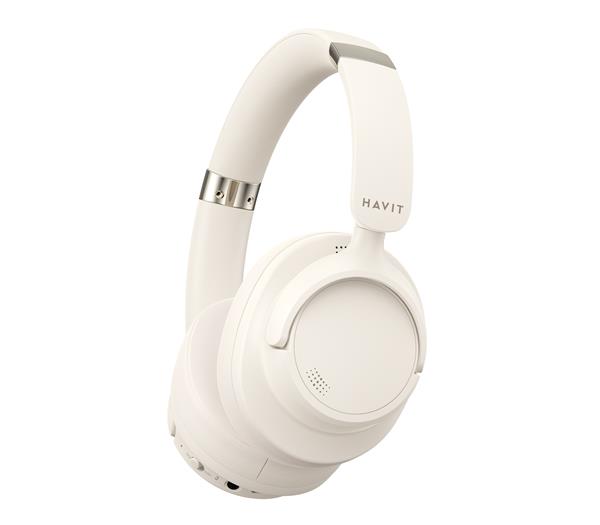 Havit H652BT ANC Wireless Headphone, Beige