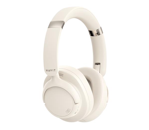 Havit H652BT ANC Wireless Headphone, Beige