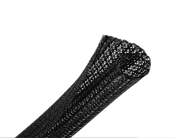 iCAN flame-retardant cable sleeve, 13mm/ 3m (10ft), Black