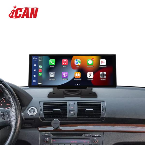 ICAN 10.26 Inch Screen Wireless Carplay & Android Auto , 4K Dash Cam