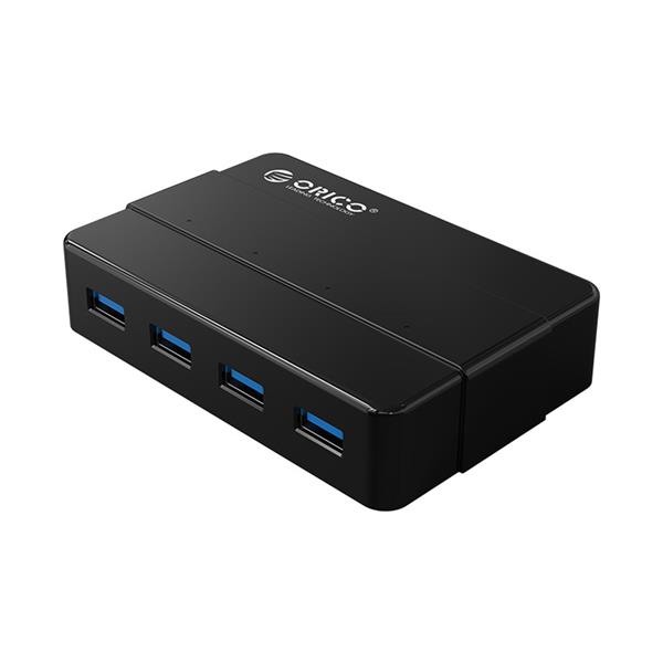 ORICO 4-Port USB 3.0 Hub with 100cm Cable, Dual Mode Power Supply