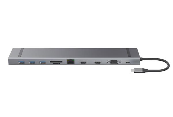 Blueendless 11-in-1 100W USB-C Docking Station for Triple Display