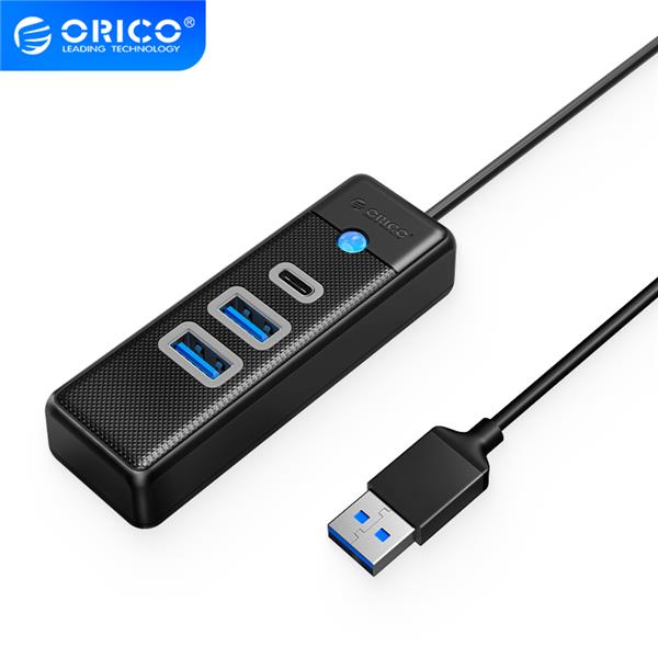 ORICO 3-Port Portable USB 3.0 Hub with 15cm Cable & USB-A Input(Open Box)