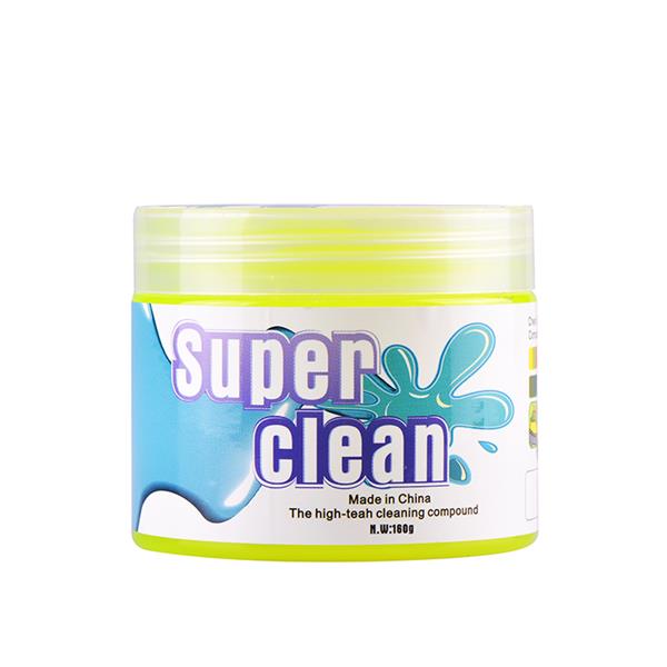 iCAN KCL-3021 160 g Super Cleaning Gel, Reusable for Dust Cleaning of Auto, Laptop and Keyboard, Yellow.