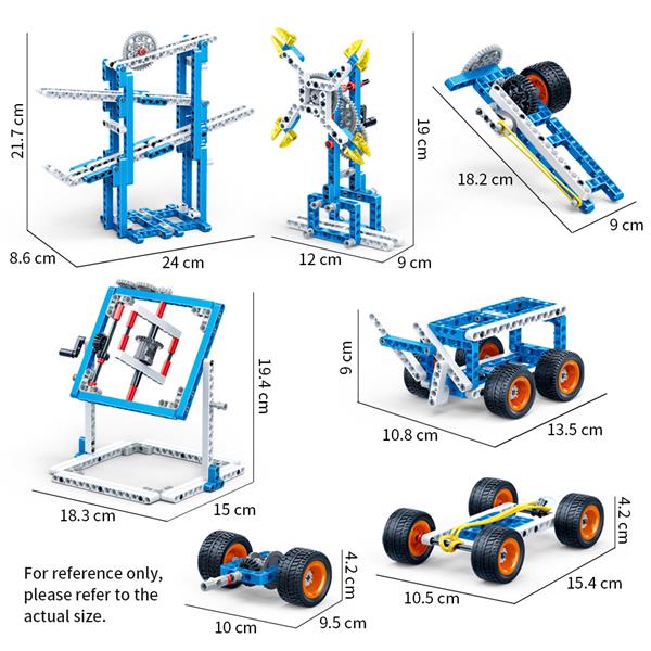 BanBao SCIENCE EDUCATION Set 8-in-1 Models (271-piece) | STEAM Educati