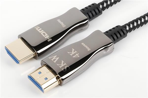 iCAN HDMI 2.1 Fiber Optic AOC Cable with Zinc Alloy Connectors