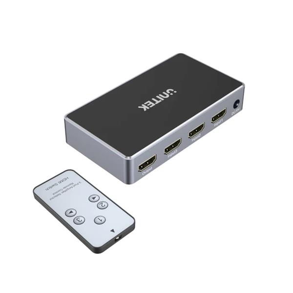 UNITEK 4K HDMI 1.4b Switch 3-In-1 Out