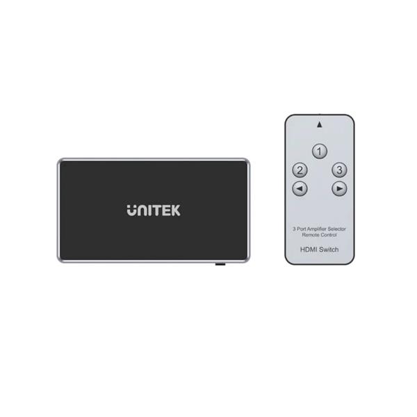 UNITEK 4K HDMI 1.4b Switch 3-In-1 Out