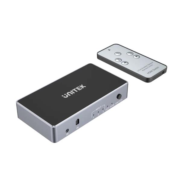 UNITEK 4K HDMI 1.4b Switch 3-In-1 Out