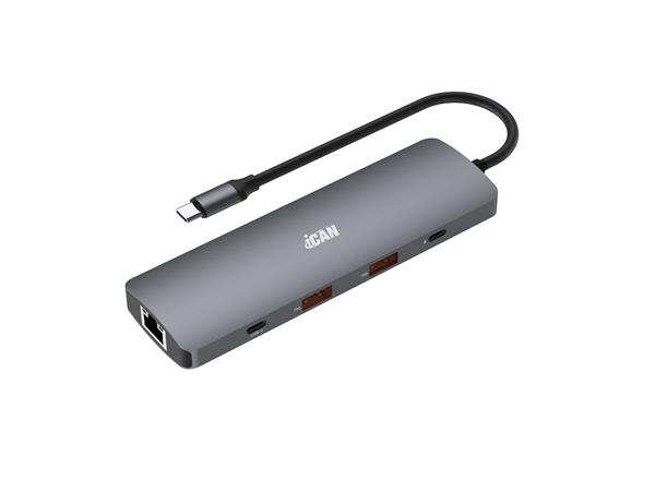iCAN 9-in-1 10Gbps Type-C 100W 4K60HZ Docking Station