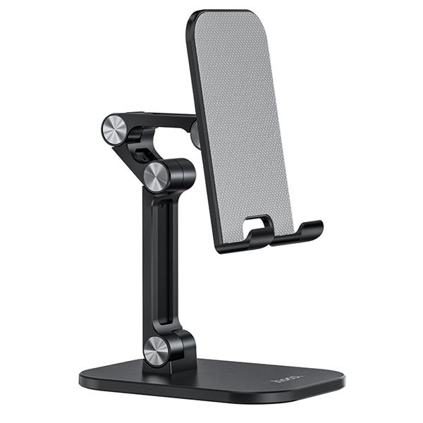 HOCO Double Folding Tablet Desktop Stand, Black