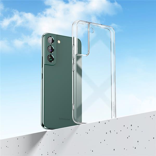 HOCO Phone Case for Samsung S22, Light Series TPU, Transparent(Open Box)