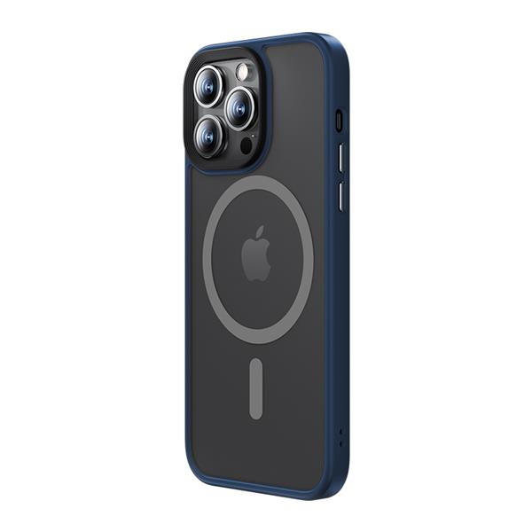 Benks Magnetic Mist Hybrid PC+TPU Case for iPhone14 6.1, Blue