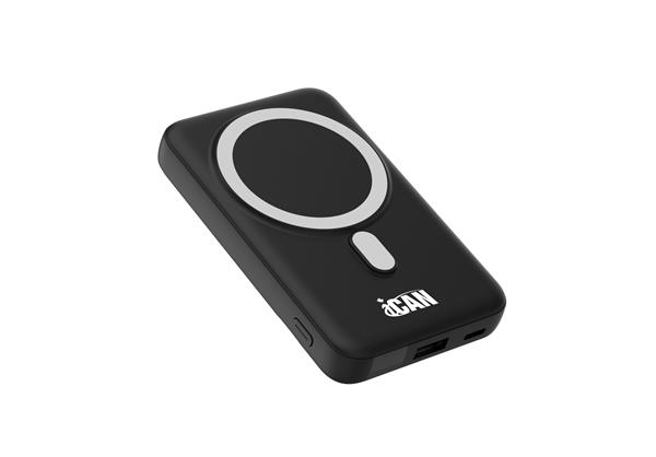 iCAN 10000mAh Magnetic Wireless Power Bank, USB-C 22.5W & USB-A 20W