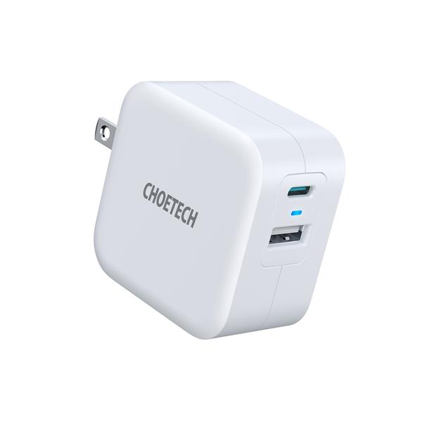 Choetech 38W 38W Dual Ports Fast Charger(Open Box)