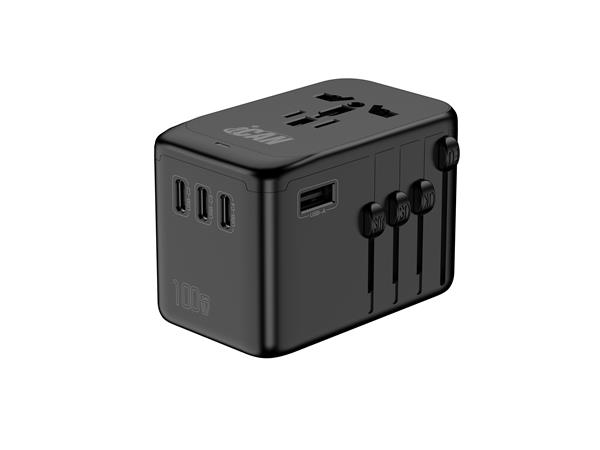 iCAN 100W 5-Port Universal Travel Adapter