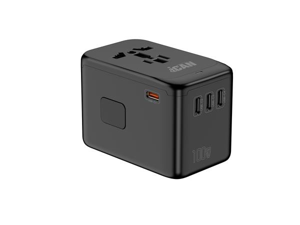 iCAN 100W 5-Port Universal Travel Adapter