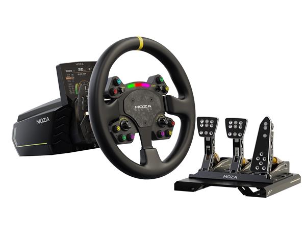 MOZA RS V2 Steering Wheel Leather Version