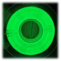 Sunlu 1.75mm, 1kg/spool, PLA filament (Glow In The Green) (Noctilucent Green)