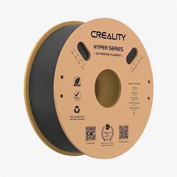 Creality Hyper Series PLA 3D Printing Filament 1kg, 1.75mm, Black