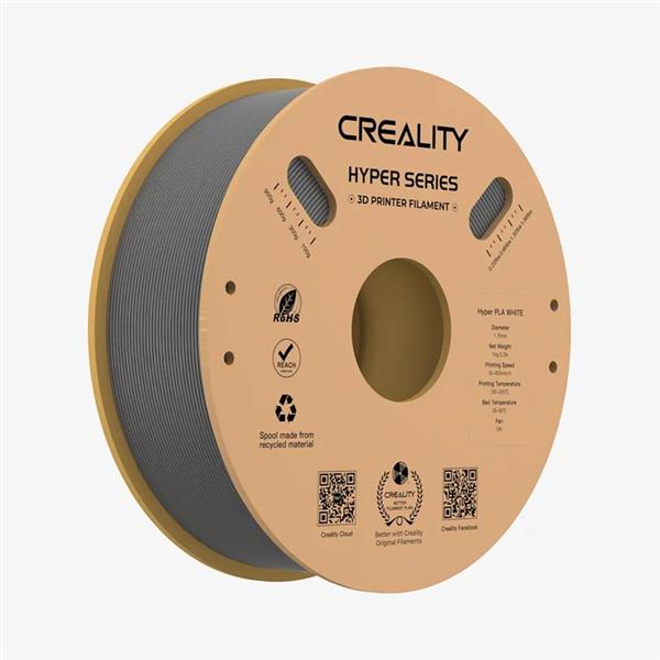 Creality Hyper Series PLA 3D Printing Filament 1kg, 1.75mm, Grey
