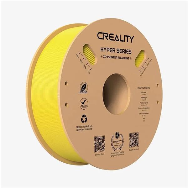 Creality Hyper Series PLA 3D Printing Filament 1kg, 1.75mm, Yellow