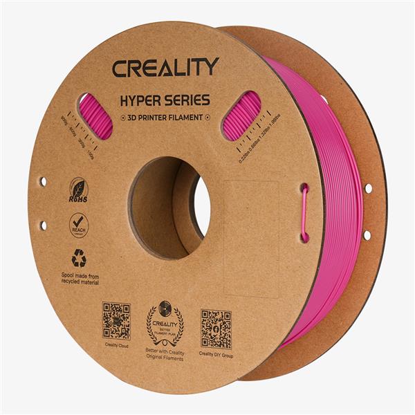 Creality Hyper Series PLA 3D Printing Filament, 1Kg, 1.75mm, Viva Magenta