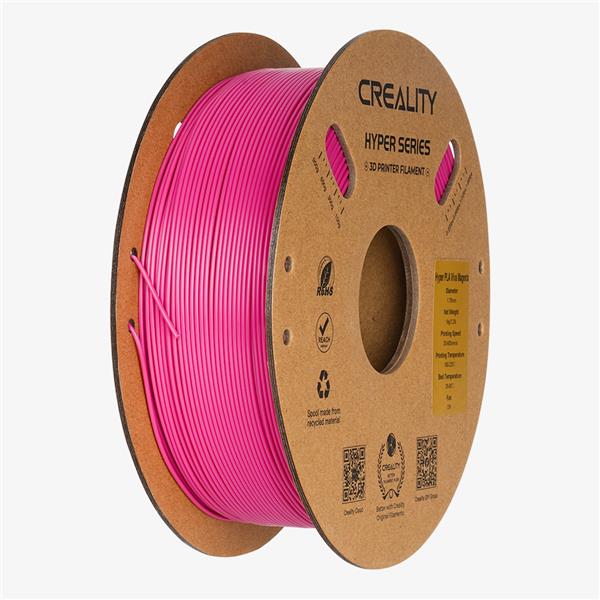 Creality Hyper Series PLA 3D Printing Filament, 1Kg, 1.75mm, Viva Magenta