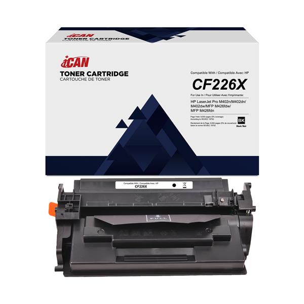 iCan Compatible HP CF226X Mono Toner Cartridge