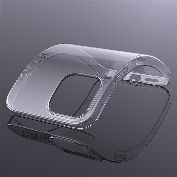 HOCO Case for iPhone 15 Plus, Light Series TPU, Transparent