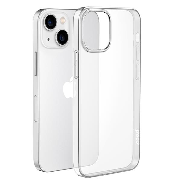 HOCO Case for iPhone 15 Plus, Light Series TPU, Transparent