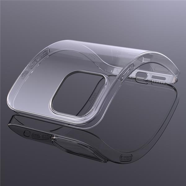 HOCO Case for iPhone 15 Pro Max, Light Series TPU, Transparent