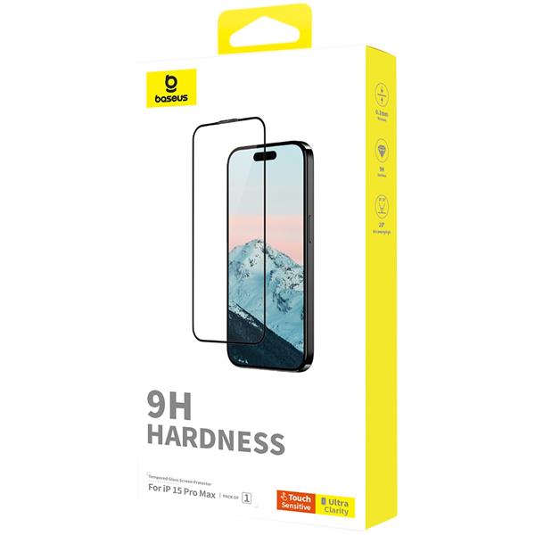 Baseus Diamond Series Full-Coverage Screen Protector iPhone 15 Pro Max