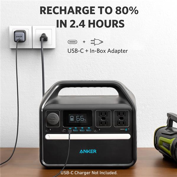 Anker PowerHouse 535 512Wh 500W Portable Power Station(Open Box)