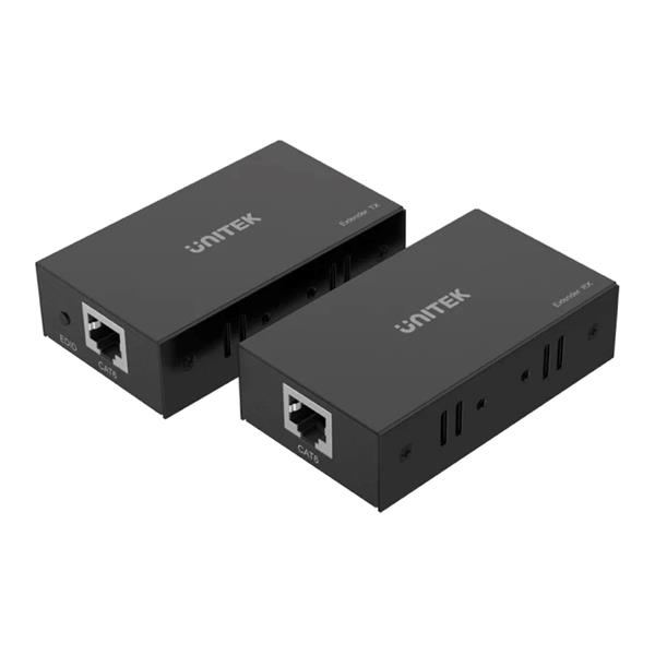UNITEK HDMI 4K30HZ Extender Over Ethernet, 150m Cable & Power Adaptors