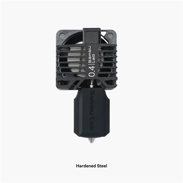 Bambulab Complete Hotend With Hardened Steel Nozzle, 0.4mm