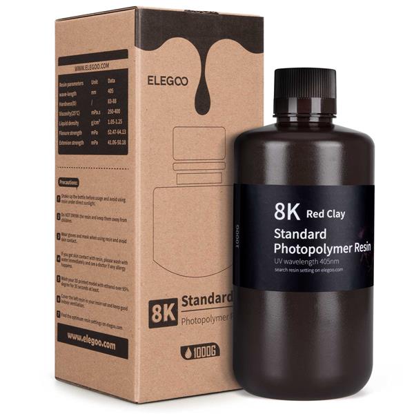 Elegoo 8K Standard Resin 1000g - Grey