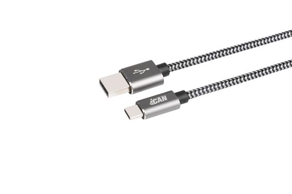 iCAN USB 2.0 A to USB Type-C Cable (5V/3A), 3m (9.9ft)