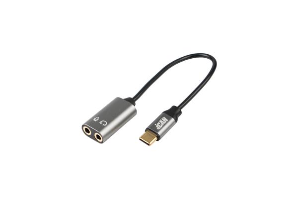 iCAN USB Type-C to 3.5mm*2 adapter