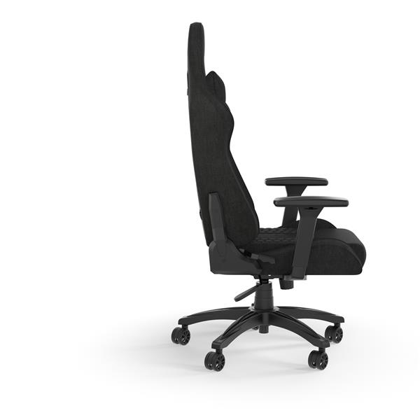 CORSAIR TC100 Relaxed Fabric Gaming Chair, Relaxed Fit, Black