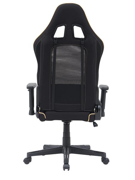 Armoury KW-G6281-3 Ergonomic Fabric Gaming Chair, For Both Winter and Summer Use. High Quality New Foam, 2D Armrests, 350MM Metal Base, 60MM PU Caster, Adjustable Backrest. Black