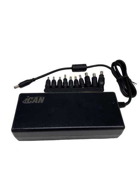 iCAN 240W Universal Gaming Laptop Adapter with 10 DC Tips(Open Box)