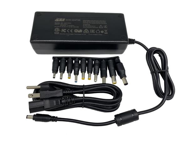 iCAN 240W Universal Gaming Notebook Adapter, 10 DC Tips