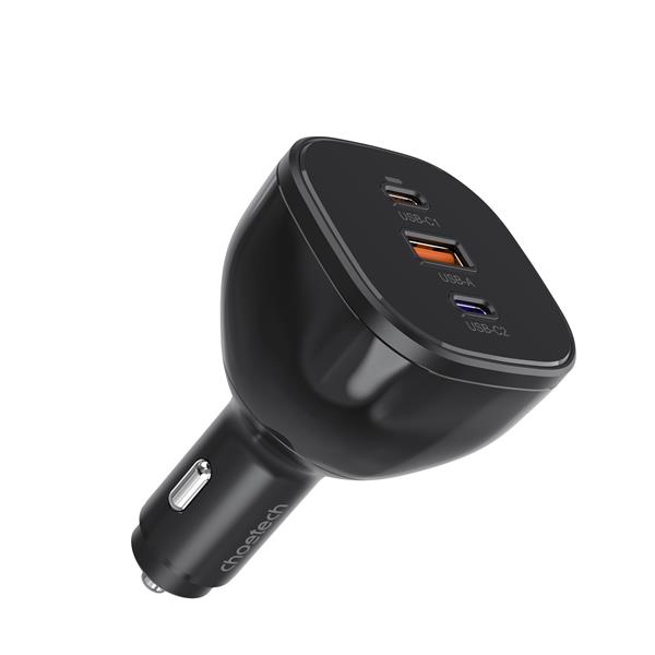 Choetech 160W 3-Port PD 3.1 Fast Car Charger