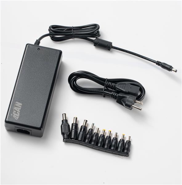 iCAN 180W Universal Gaming Laptop Adapter with 10 DC Tips(Open Box)