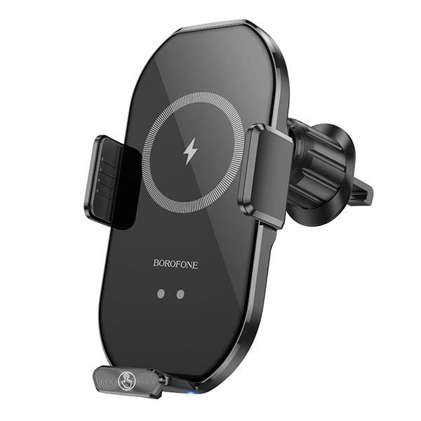 BOROFONE 15W Wireless Fast Charging Car Holder(Open Box)