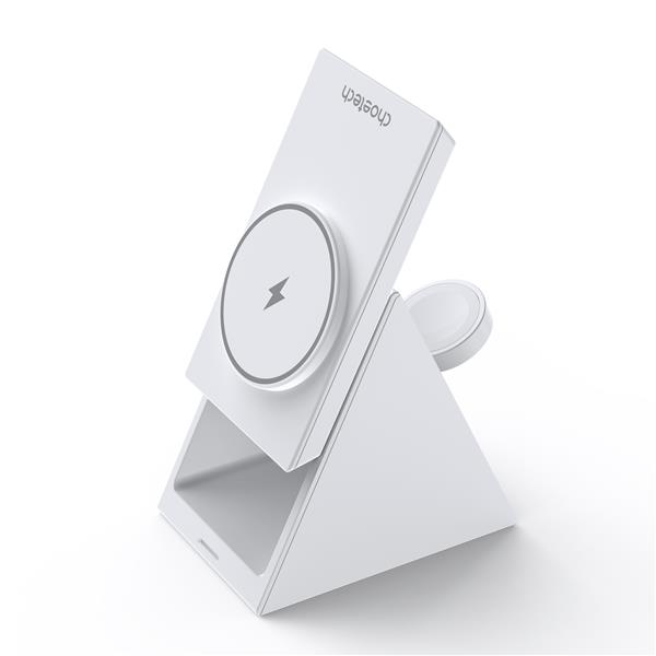 Choetech 3-in-1 15W Magnetic Rotatable Wireless Charging Stand