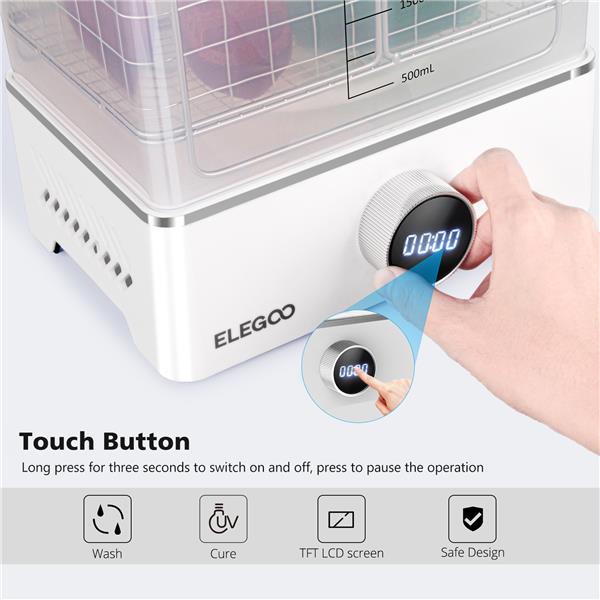 Elegoo Mercury XS Bundle - Dual function of washing and curing